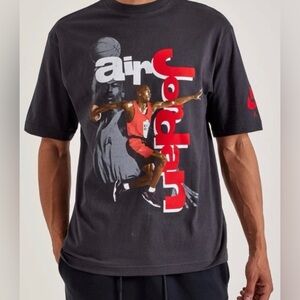 Nike Air Jordan x 1985 OG Statement Tee Shirt Off Black Size XL